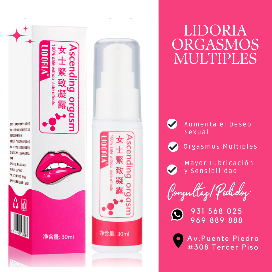 LIDORIA SPRAY DEL PLACER EL ORGASMO Y DESEO SEXSHOP 931568025